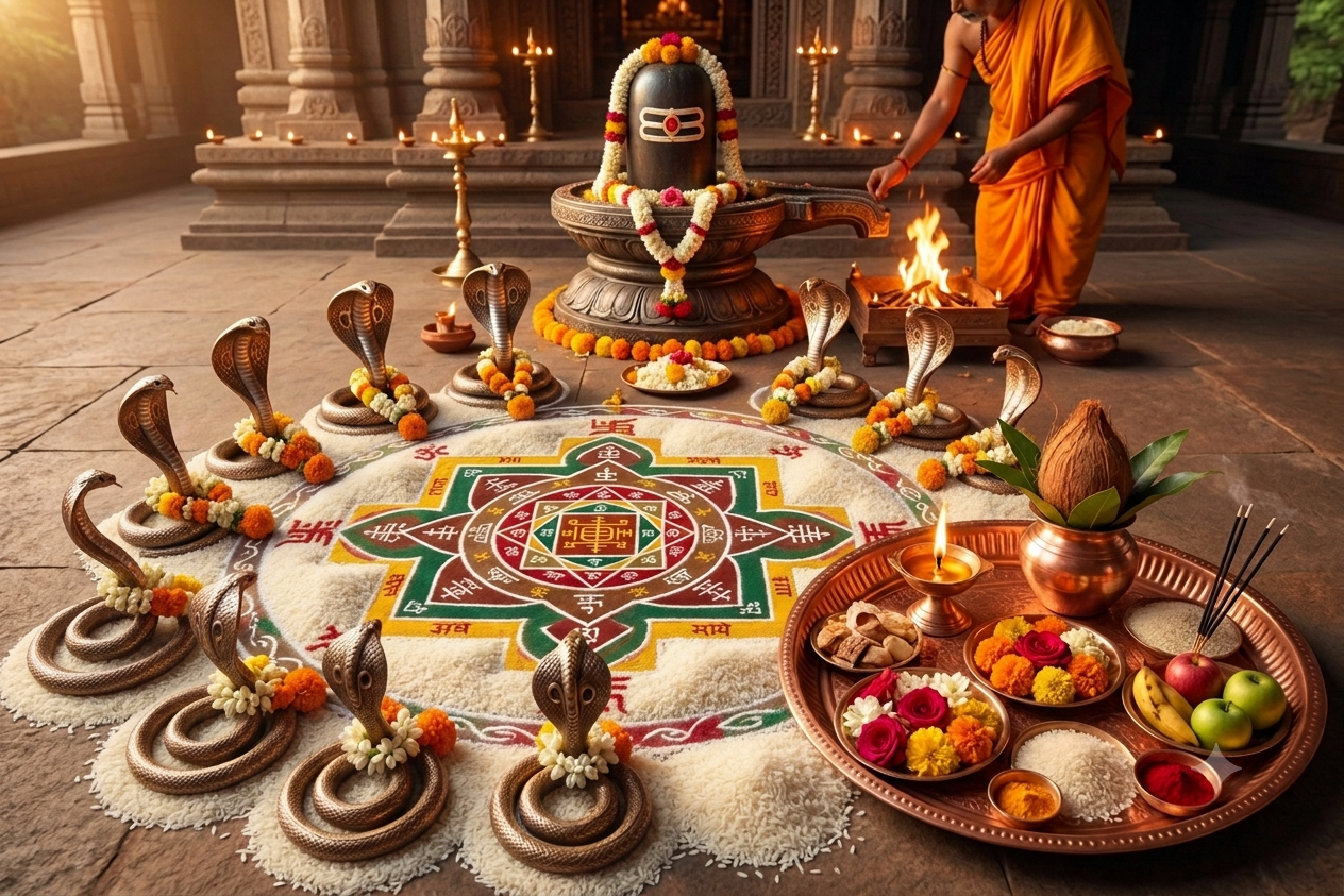 A कालसर्प दोष पूजा