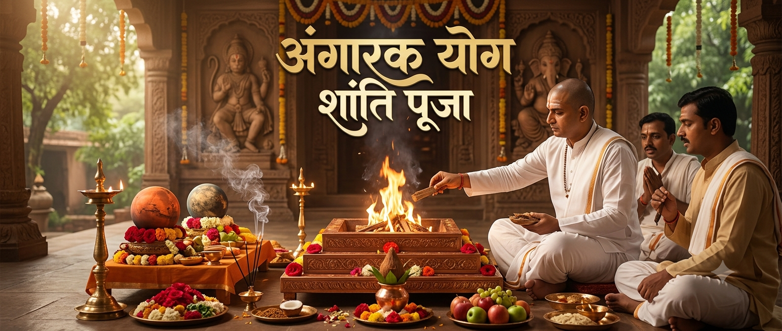 अंगारक योग शांति पूजा